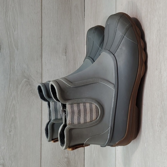 Sperry Womens Saltwater Syren Duck Rubber Waterproof Ankle Booties shoes 8.5 - Picture 4 of 15